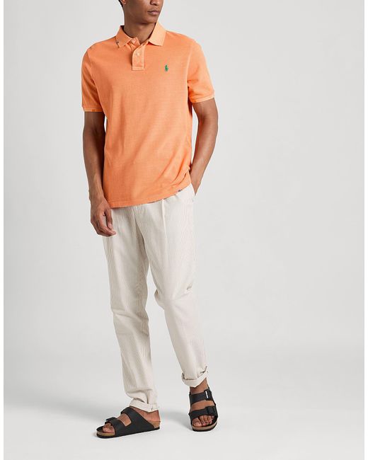 Polo Ralph Lauren Orange Polo Shirt for men