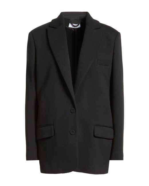 Jijil Black Blazer Cotton, Polyester