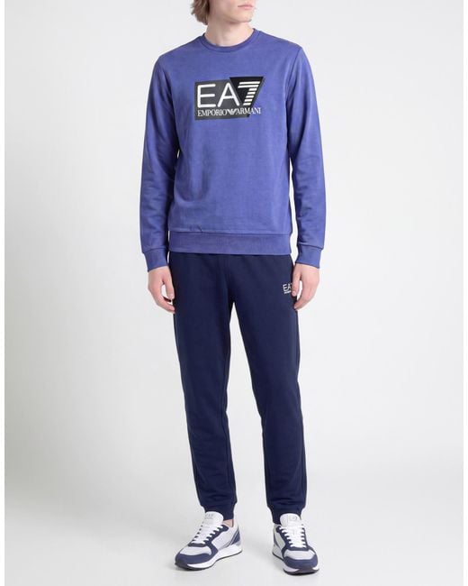 EA7 Blue Tracksuit for men
