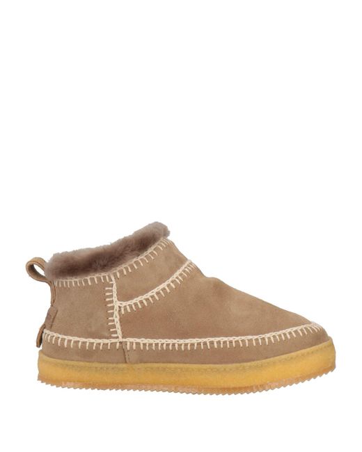 Laidbacklondon Brown Ankle Boots Leather