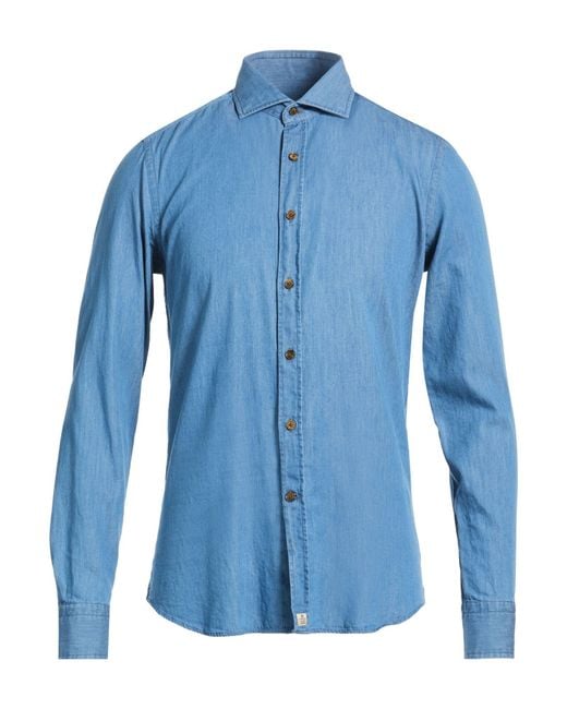 Sonrisa Blue Denim Shirts for men