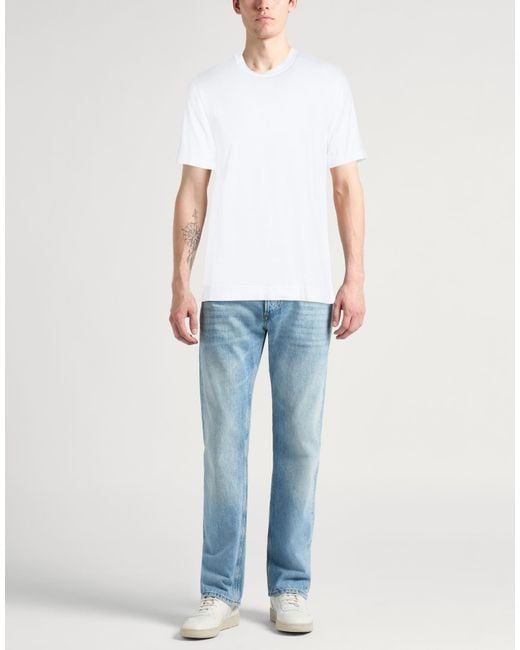 Fedeli White T-Shirts for men