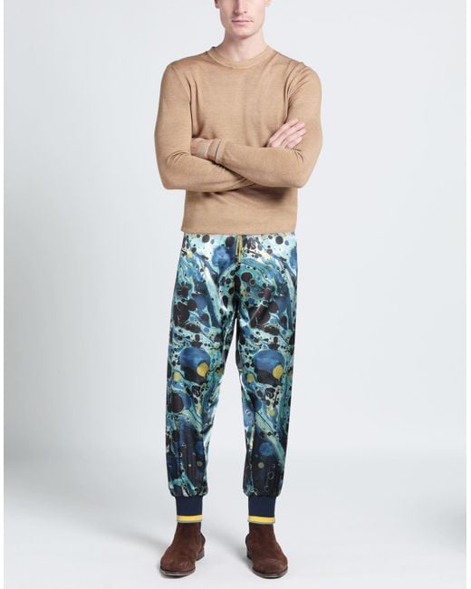 Dolce & Gabbana Blue Pants for men