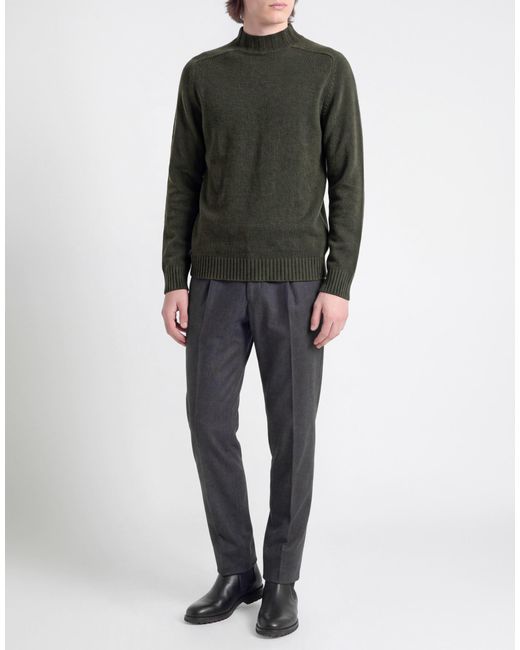 AROVESCIO Green Military Sweater Wool, Cashmere for men