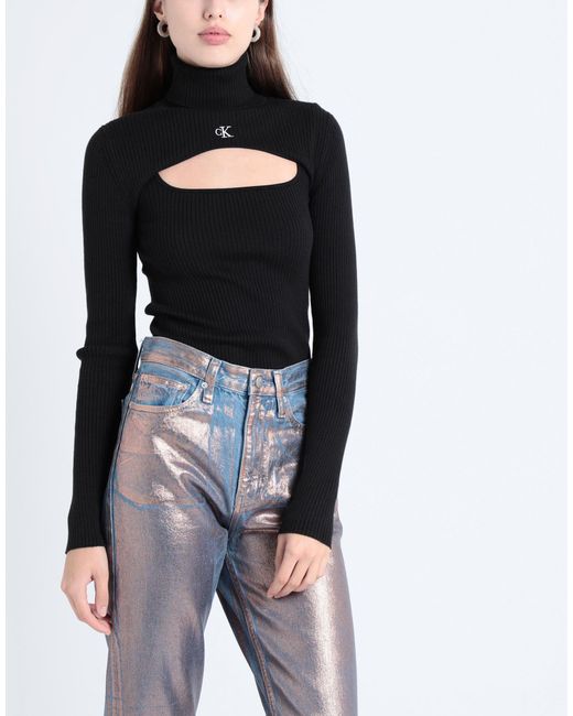 Calvin Klein Black Turtleneck
