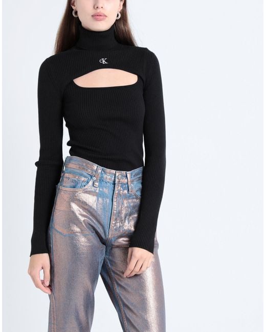 Calvin Klein Black Turtleneck