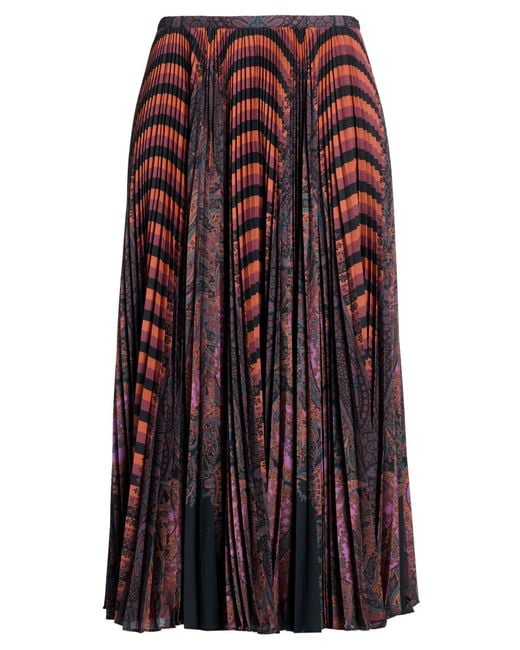 Ulla Johnson Red Maxi Skirts