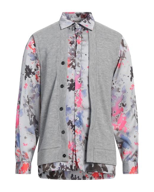 Daniele Alessandrini Gray Cardigan for men