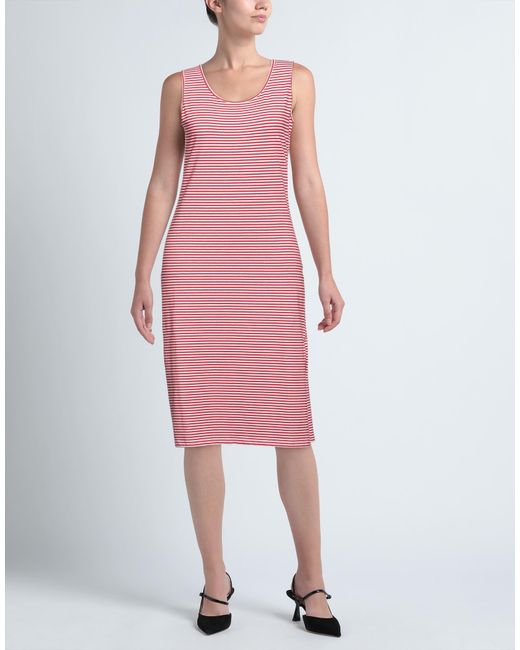 Massimo Rebecchi Pink Midi Dress