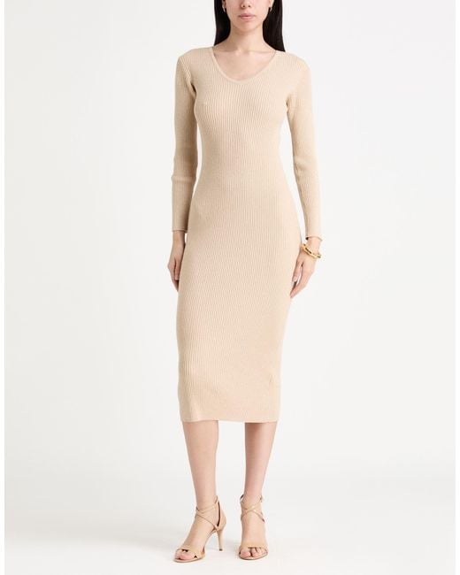 OVER/D Natural Midi Dress