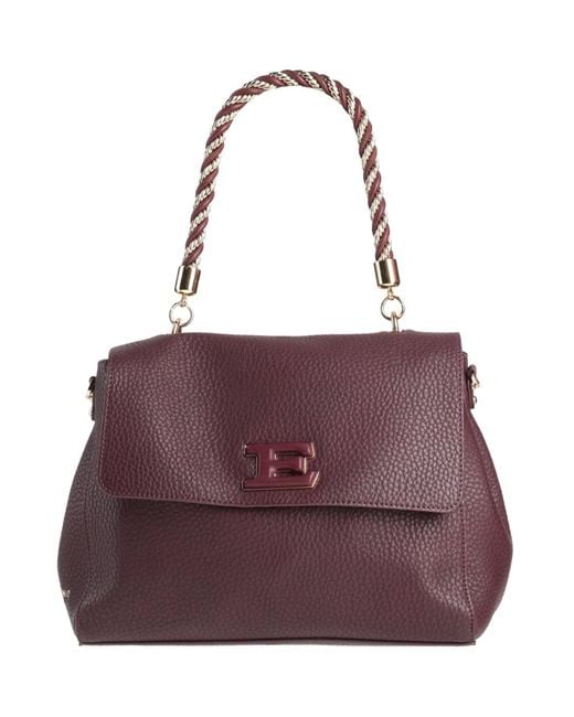 ERMANNO FIRENZE Purple Handbag
