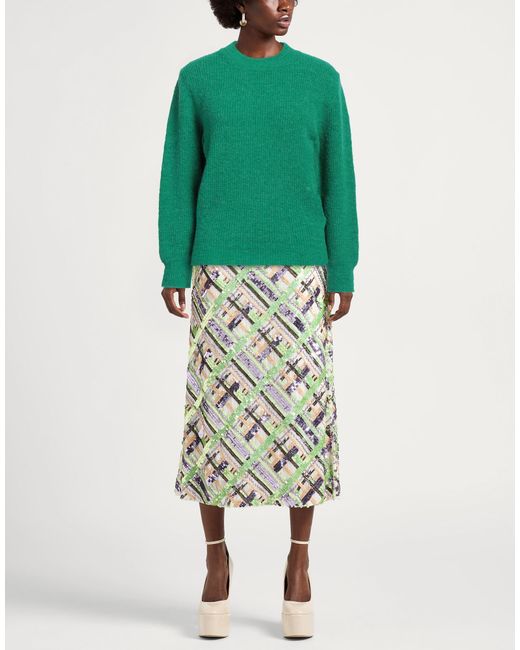 Pullover Tela de color Green