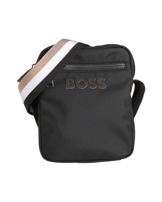 Boss Black Cross-Body Bag for men