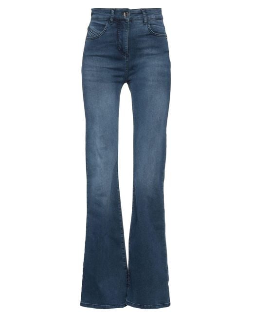 Patrizia Pepe Blue Denim Pants