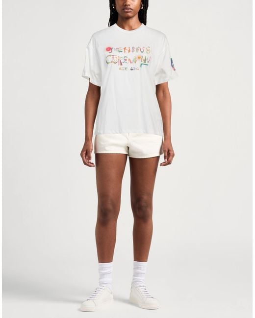 Opening Ceremony White T-Shirt Cotton