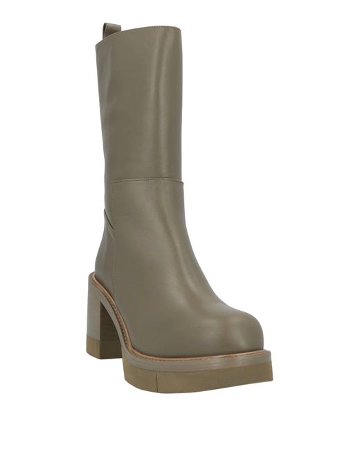 Paloma Barceló Green Ankle Boots