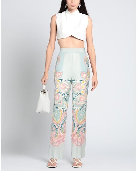 Etro White Trouser