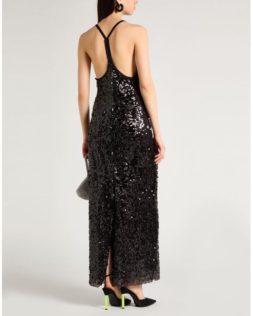 MSGM Black Maxi Dress