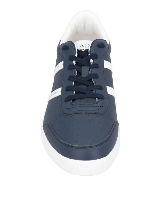 ARMANI EXCHANGE Blue Trainers for men