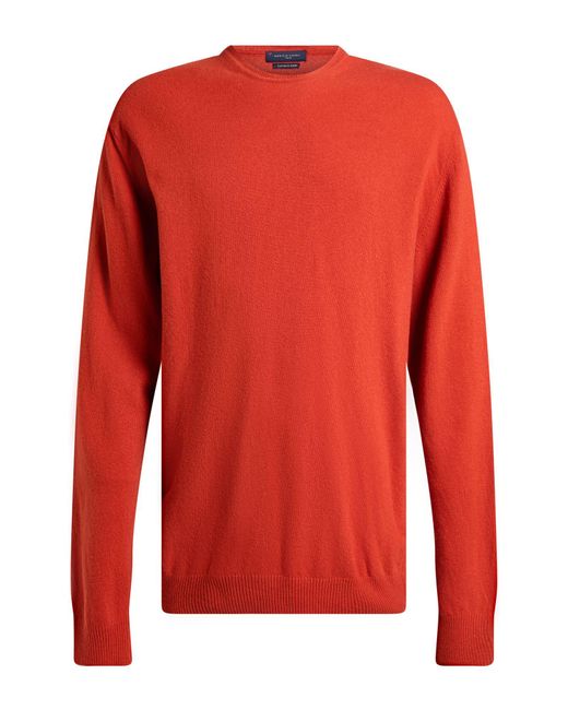 Daniele Fiesoli Red Sweater Wool, Cashmere for men