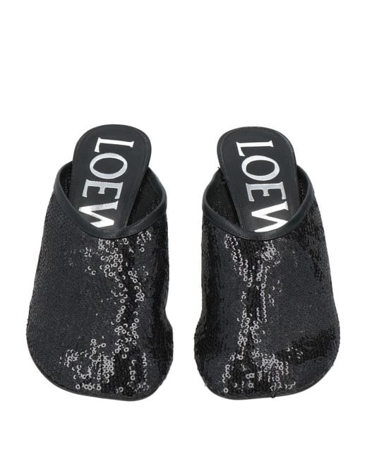 Loewe Black Mules & Clogs