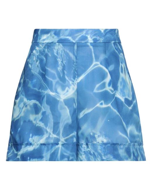 Stella Jean Blue Shorts & Bermuda Shorts