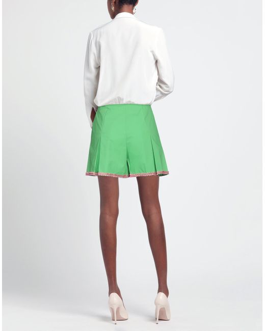 Boutique Moschino Green Shorts & Bermuda Shorts