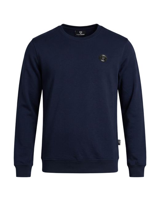Philipp Plein Blue Sweatshirt Cotton for men