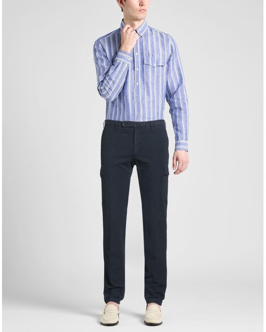 Incotex Blue Trouser for men