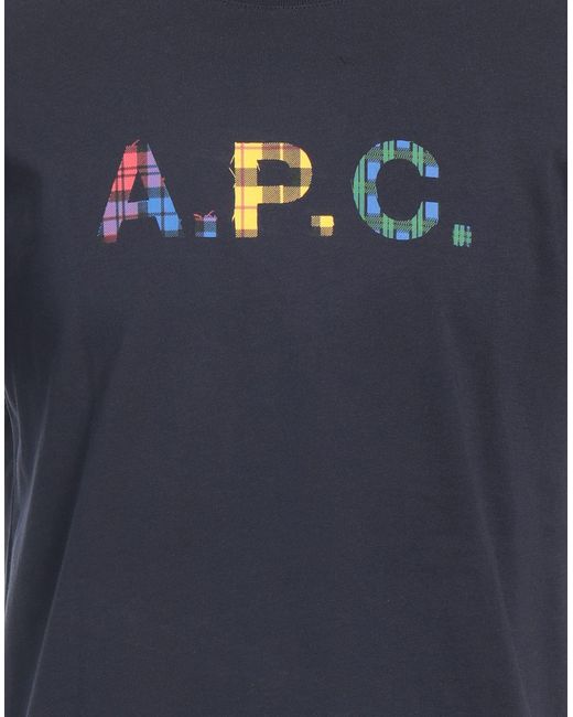 Camiseta A.P.C. de hombre de color Blue