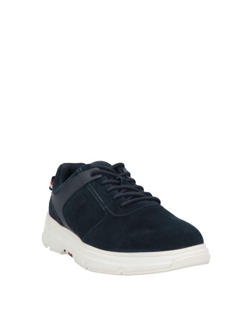 Tommy Hilfiger Blue Sneakers Leather for men