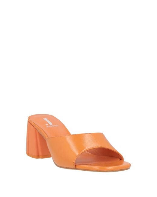 Jeannot Orange Sandale