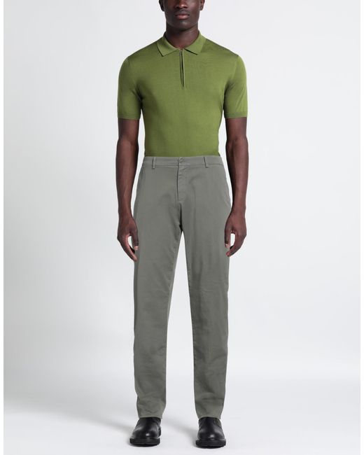 Mp Massimo Piombo Gray Pants for men