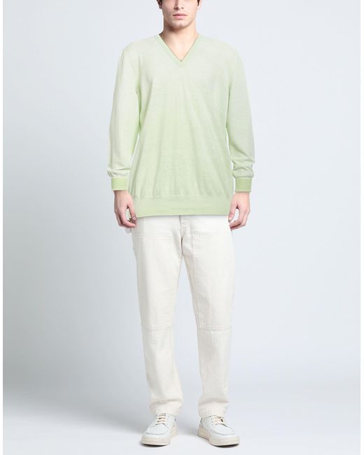 Gran Sasso Green Sweater for men