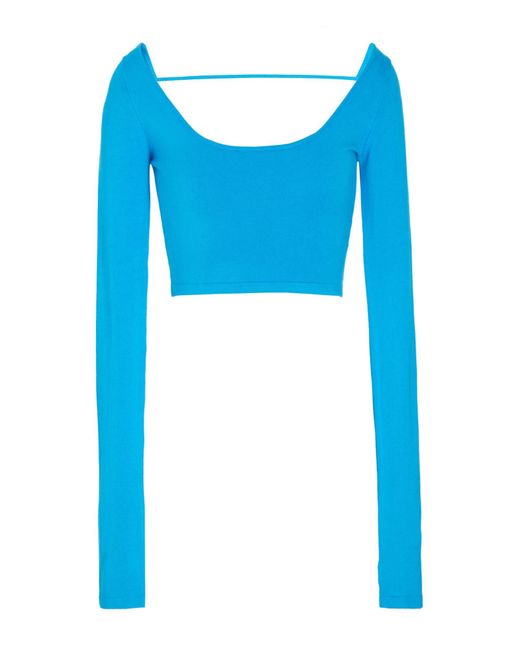 8 by YOOX Blue Top