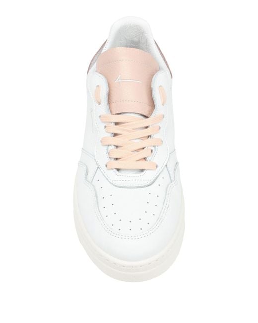 4FOURLINE White Sneakers Leather