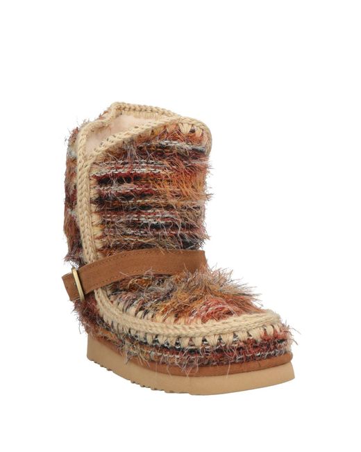 Mou Brown Ankle Boots