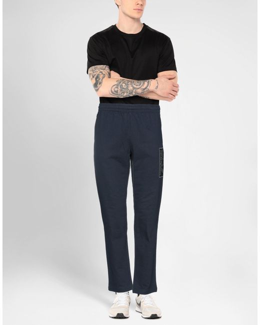 EA7 Blue Pants Cotton for men