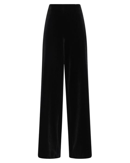 Philosophy Di Lorenzo Serafini Black Pants Polyester, Elastane