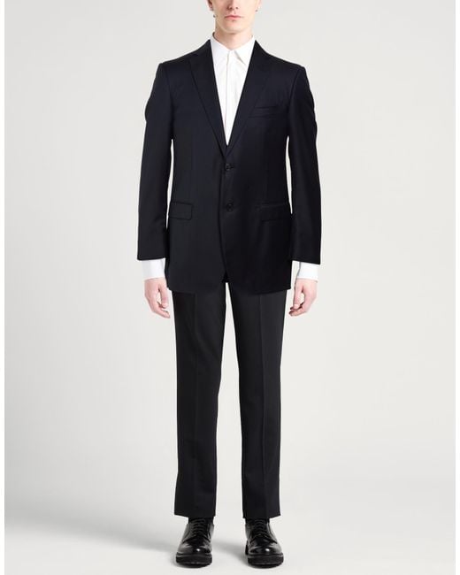 Lanvin Blue Midnight Blazer Wool for men