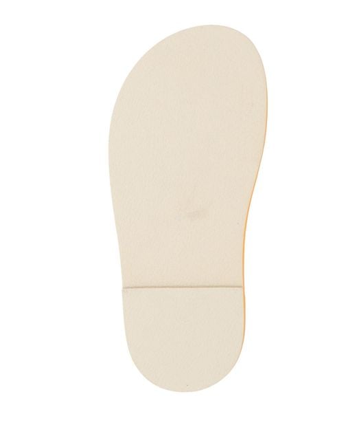 Barracuda Yellow Thong Sandals