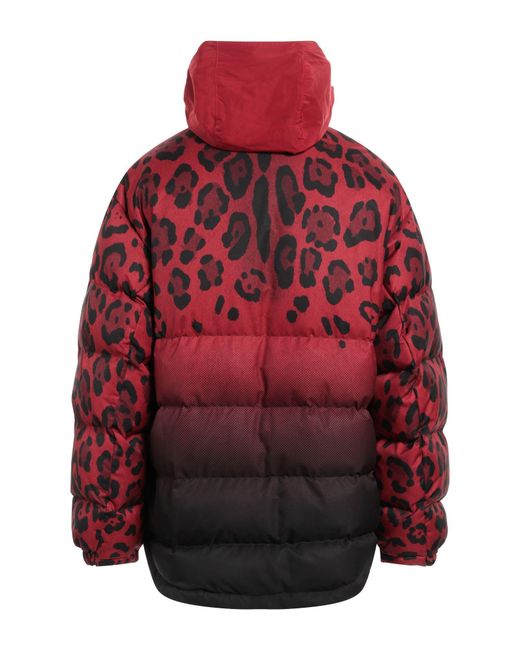 Dolce & Gabbana Red Puffer for men