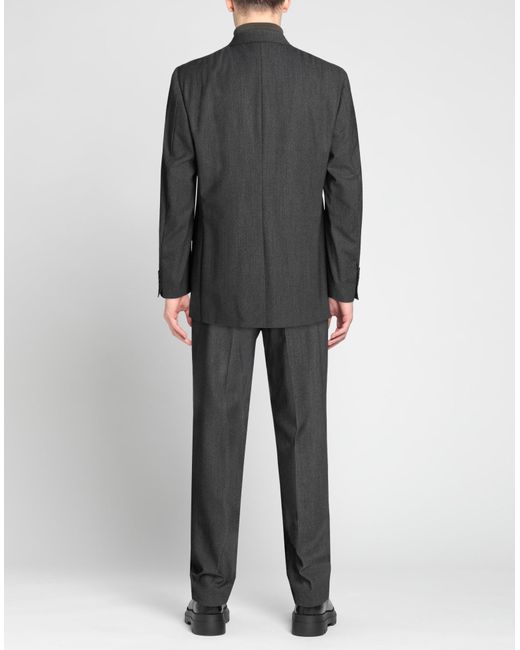 Canali Suit in Black for Men | Lyst