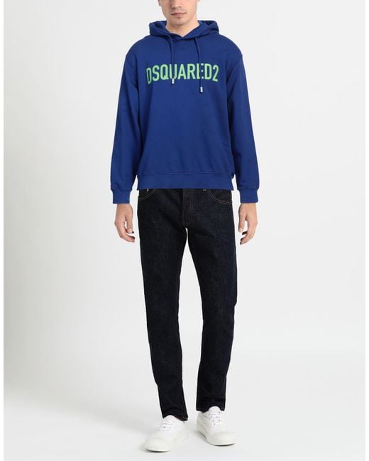 DSquared² Blue Sweatshirt for men