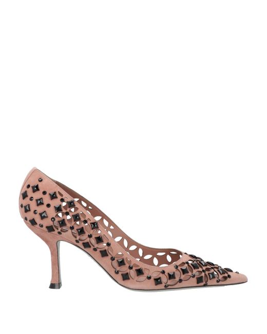 Rene Caovilla Pink Pumps
