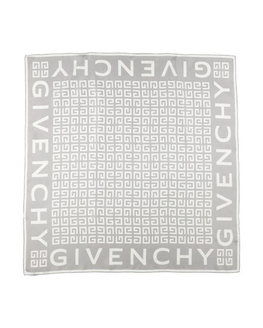 Givenchy Gray Scarves