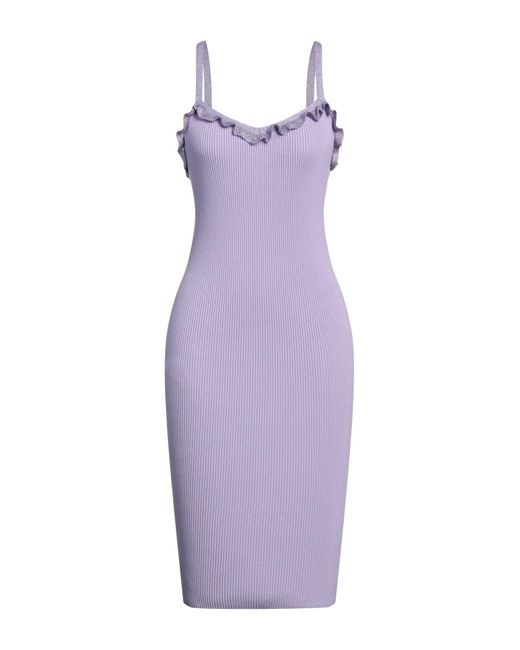 Liu Jo Purple Midi Dress