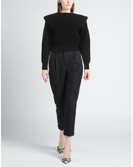Erika Cavallini Semi Couture Black Pullover