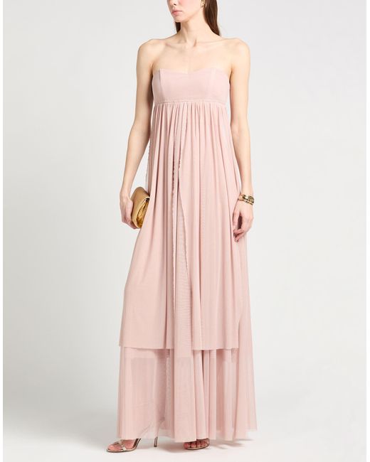 Pinko Pink Maxi Dress