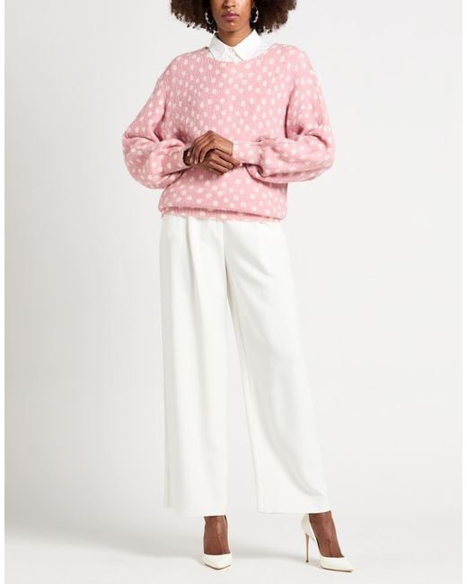 Shirtaporter Pink Sweaters